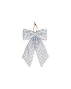 The Midi Bow – Oxford Plaid
