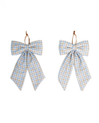 The Midi Bow – Oxford Plaid