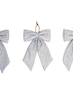 The Midi Bow – Oxford Plaid