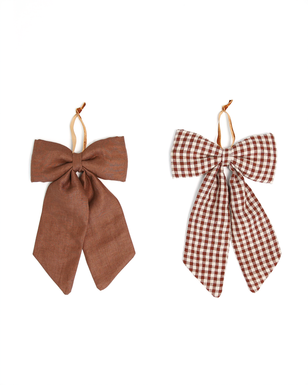 The Midi Bow – Chestnut Brown