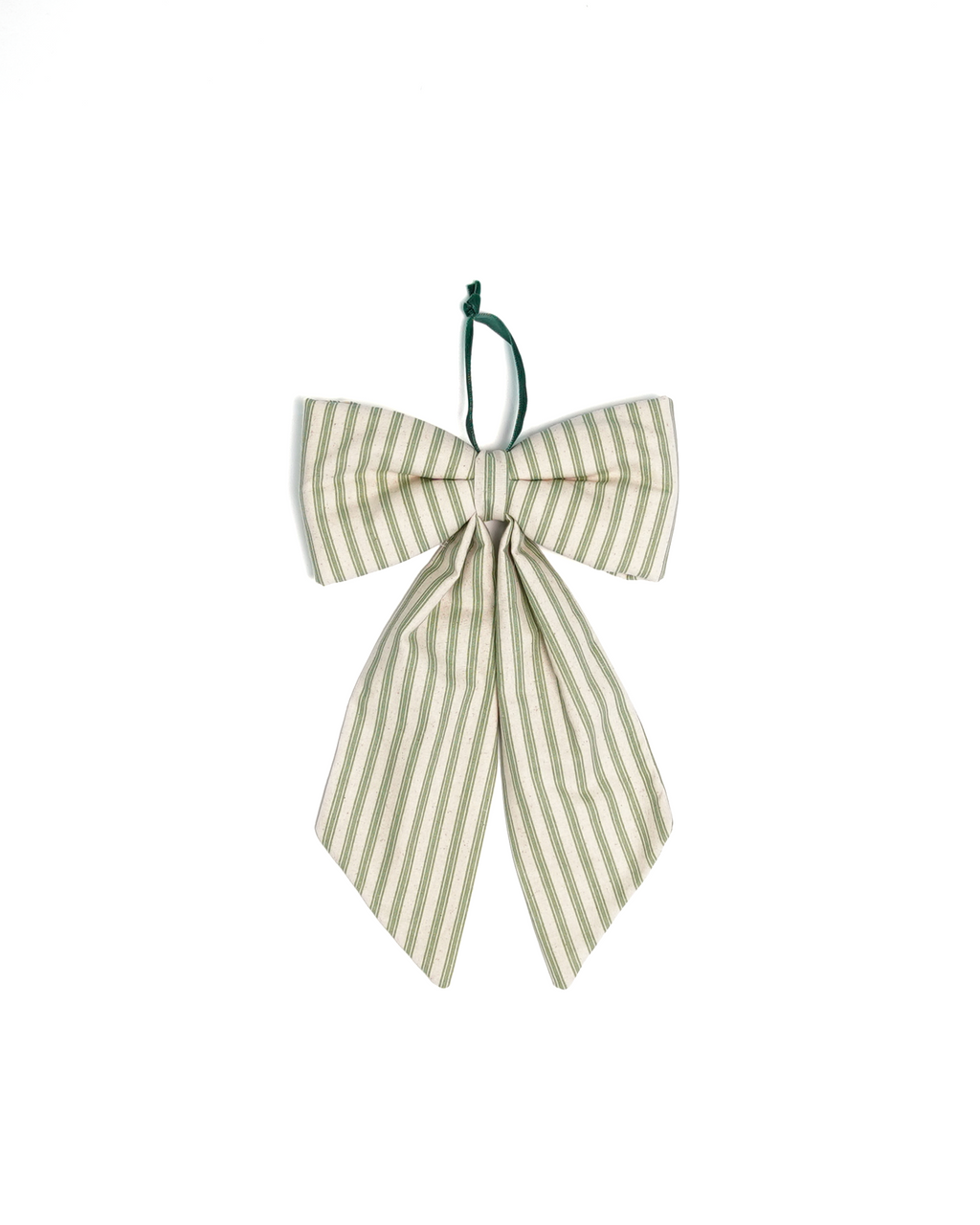 The Midi Bow – Eucalyptus Stripe