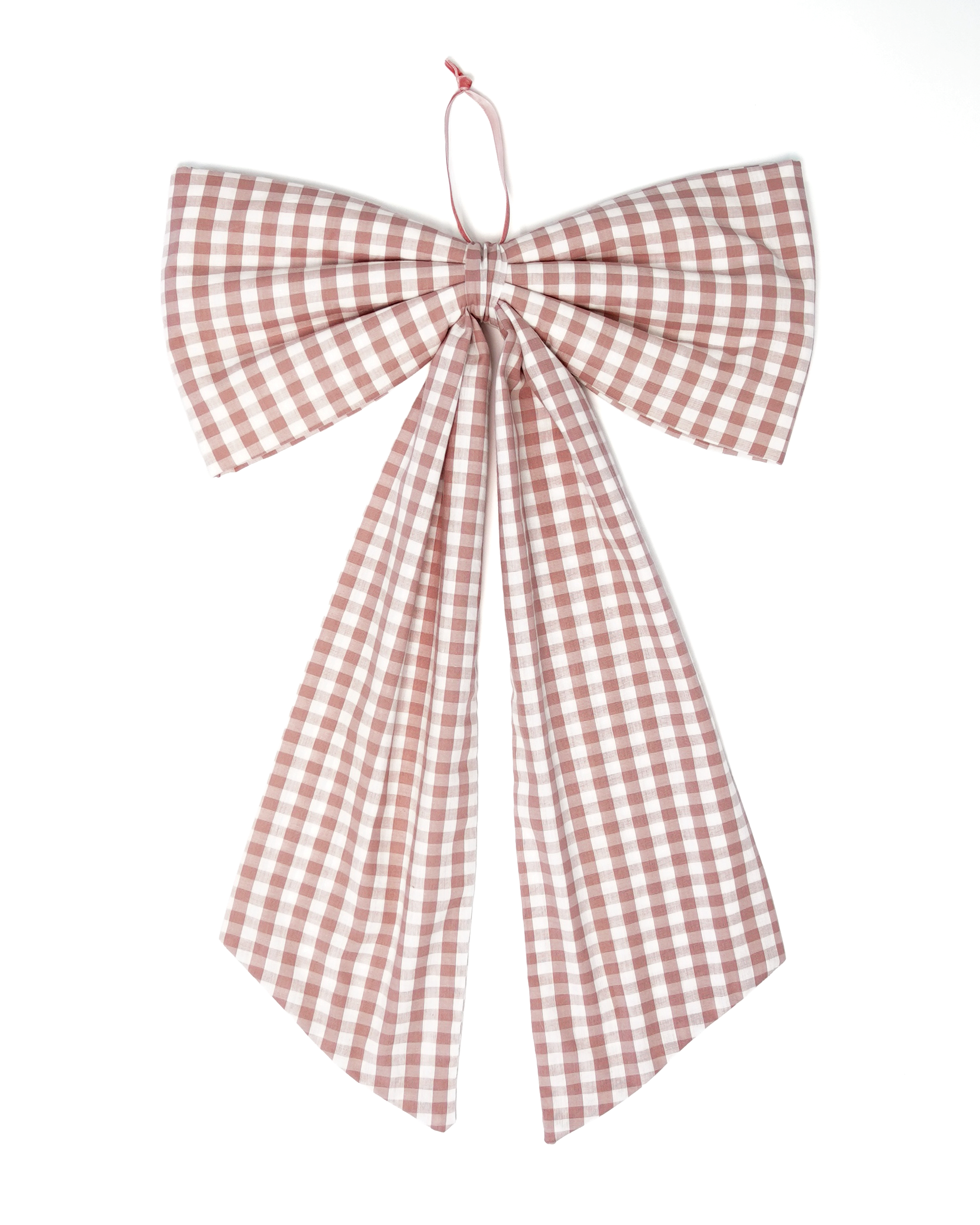 The Big Bow – Dusk Gingham