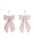 The Midi Bow – Dusk Gingham