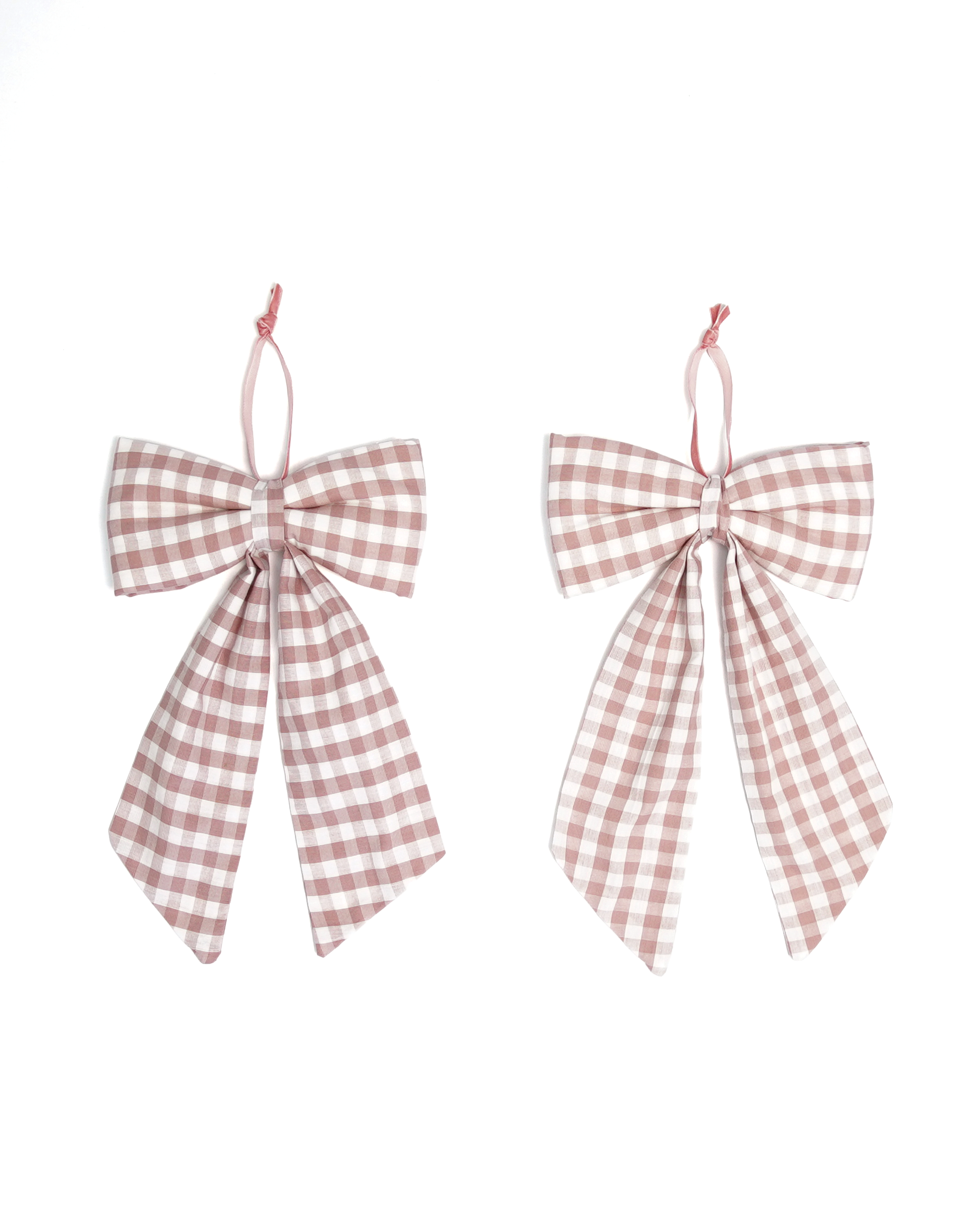 The Midi Bow – Dusk Gingham
