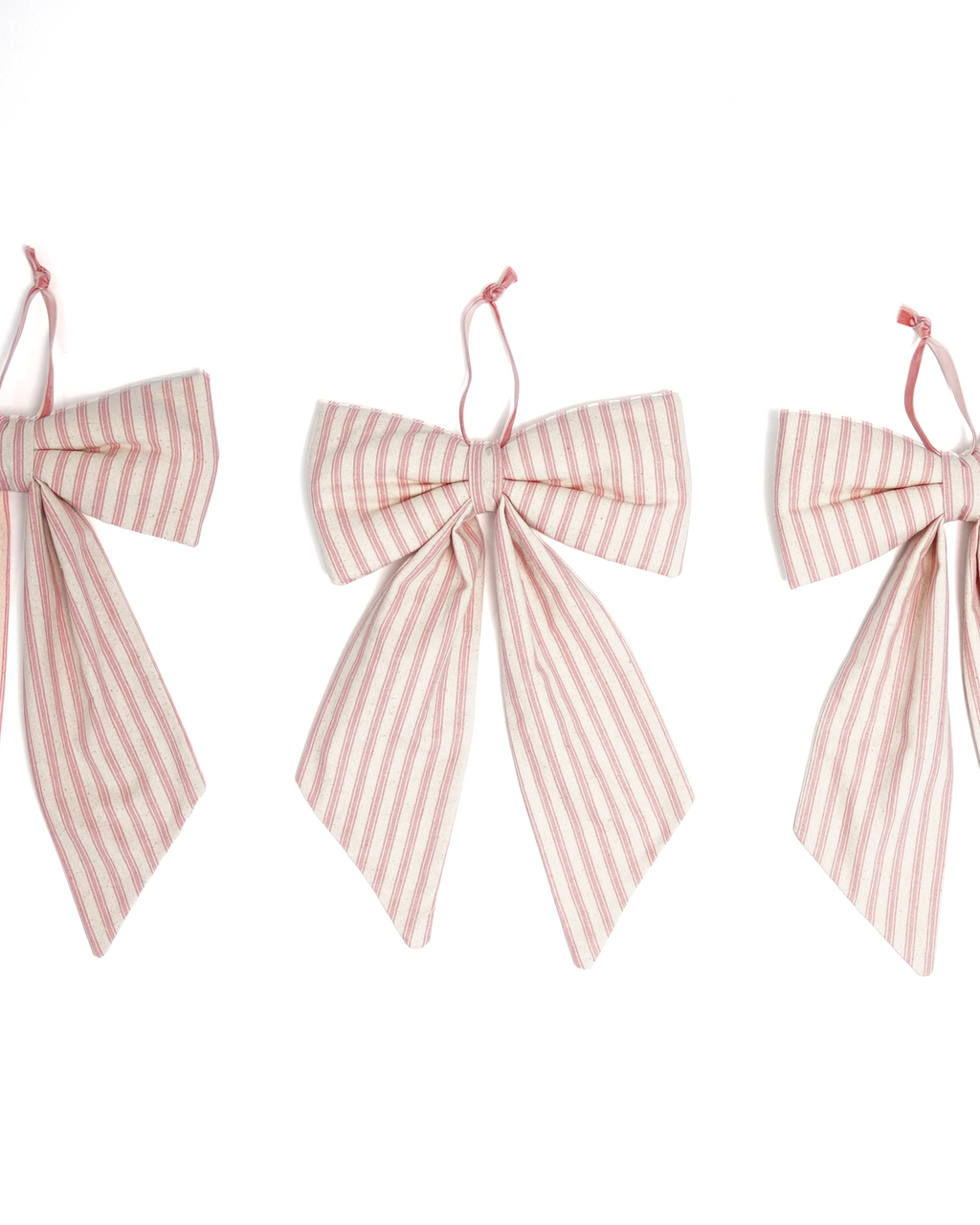 The Midi Bow – Peony Stripe