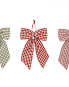 The Midi Bow – Strawberry Gingham