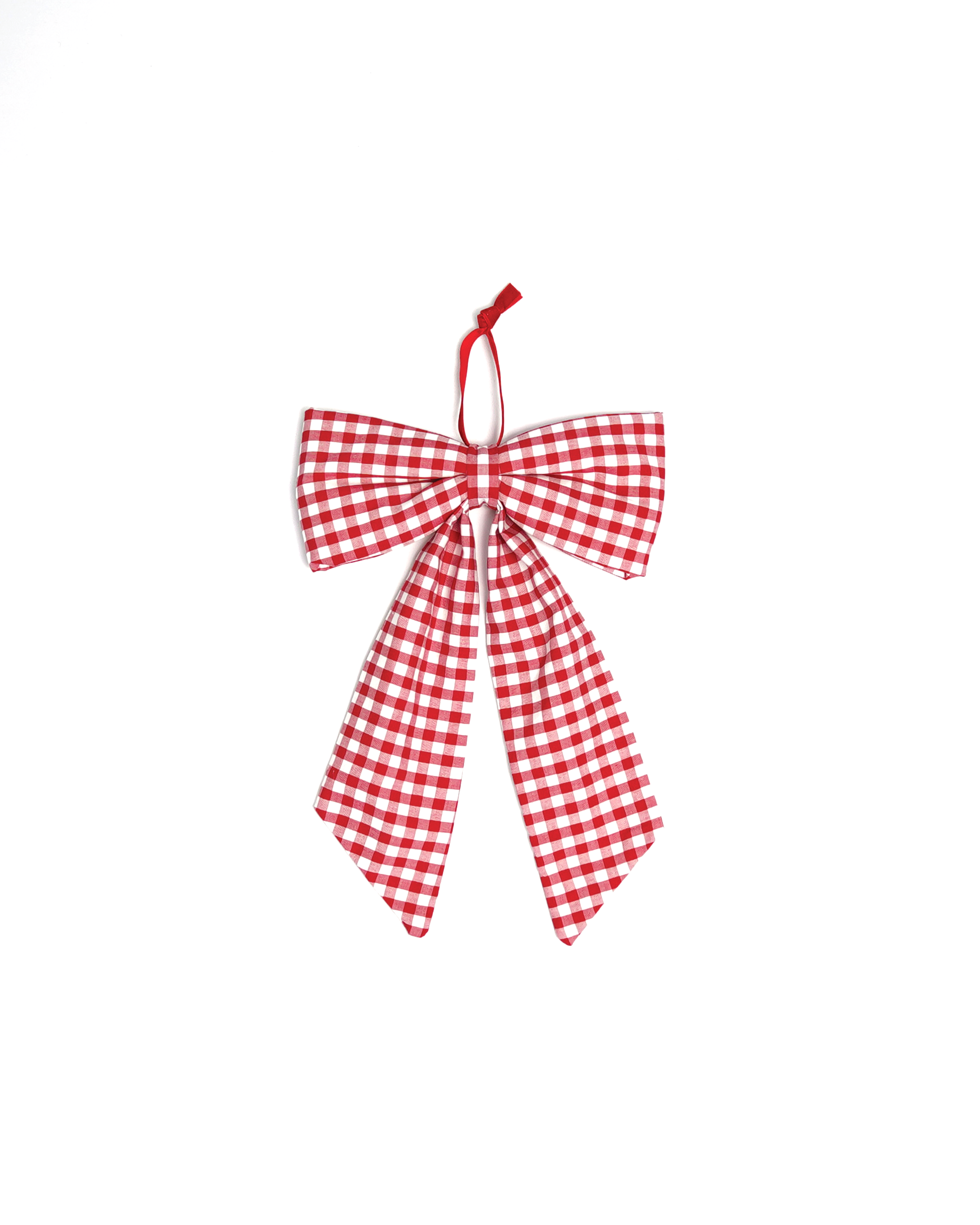 The Midi Bow – Cherry Gingham