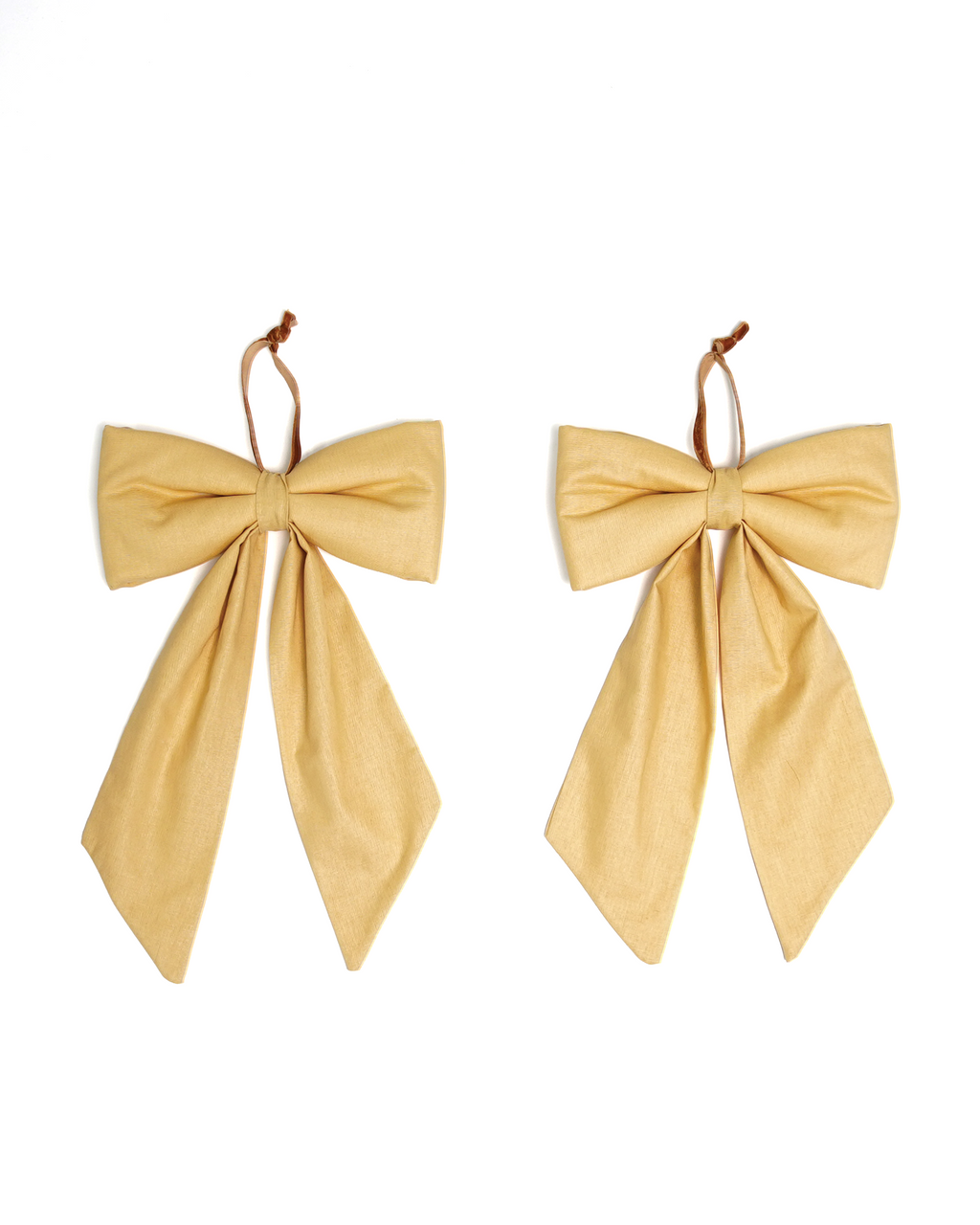The Midi Bow – Marigold Yellow