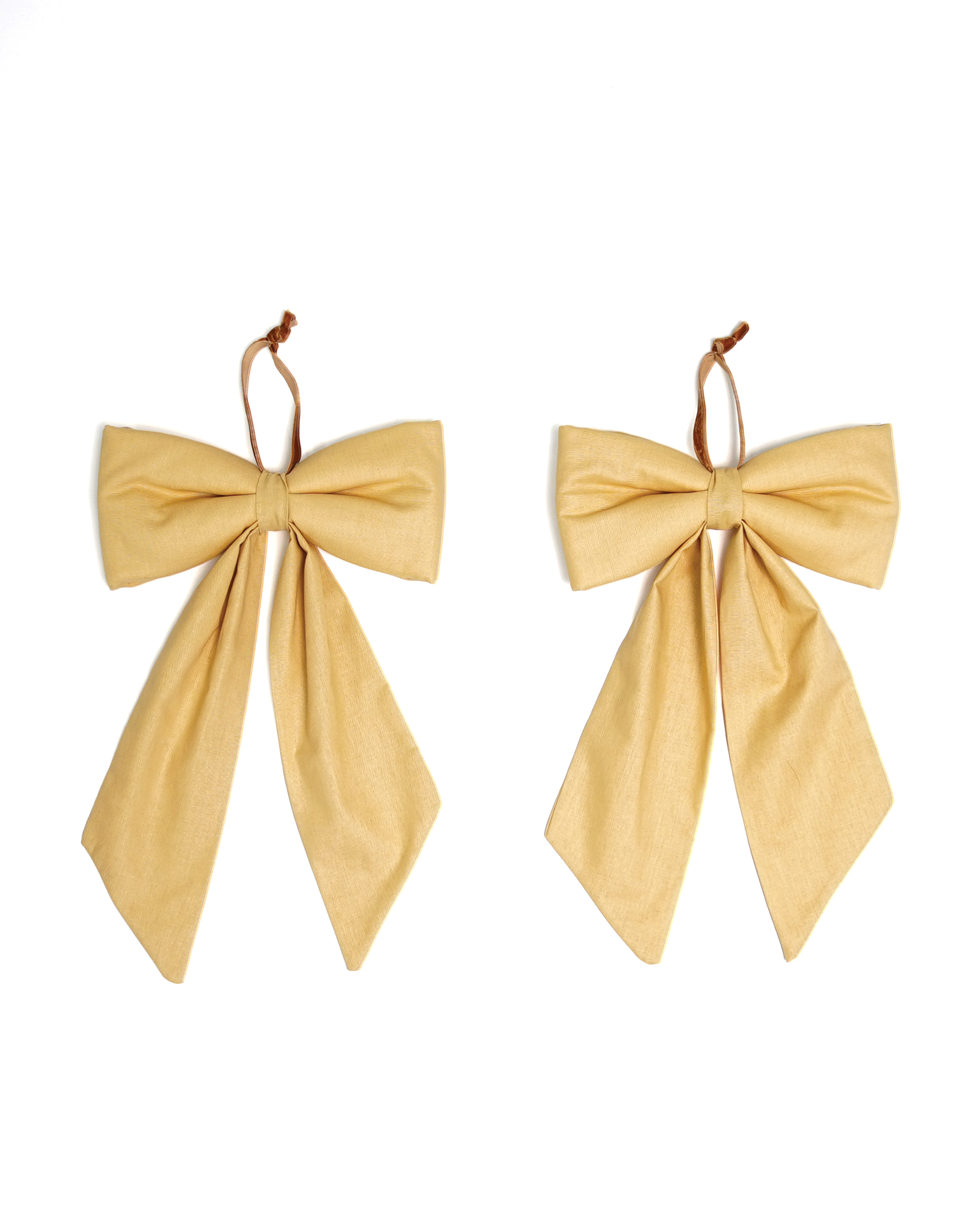 The Midi Bow – Marigold Yellow