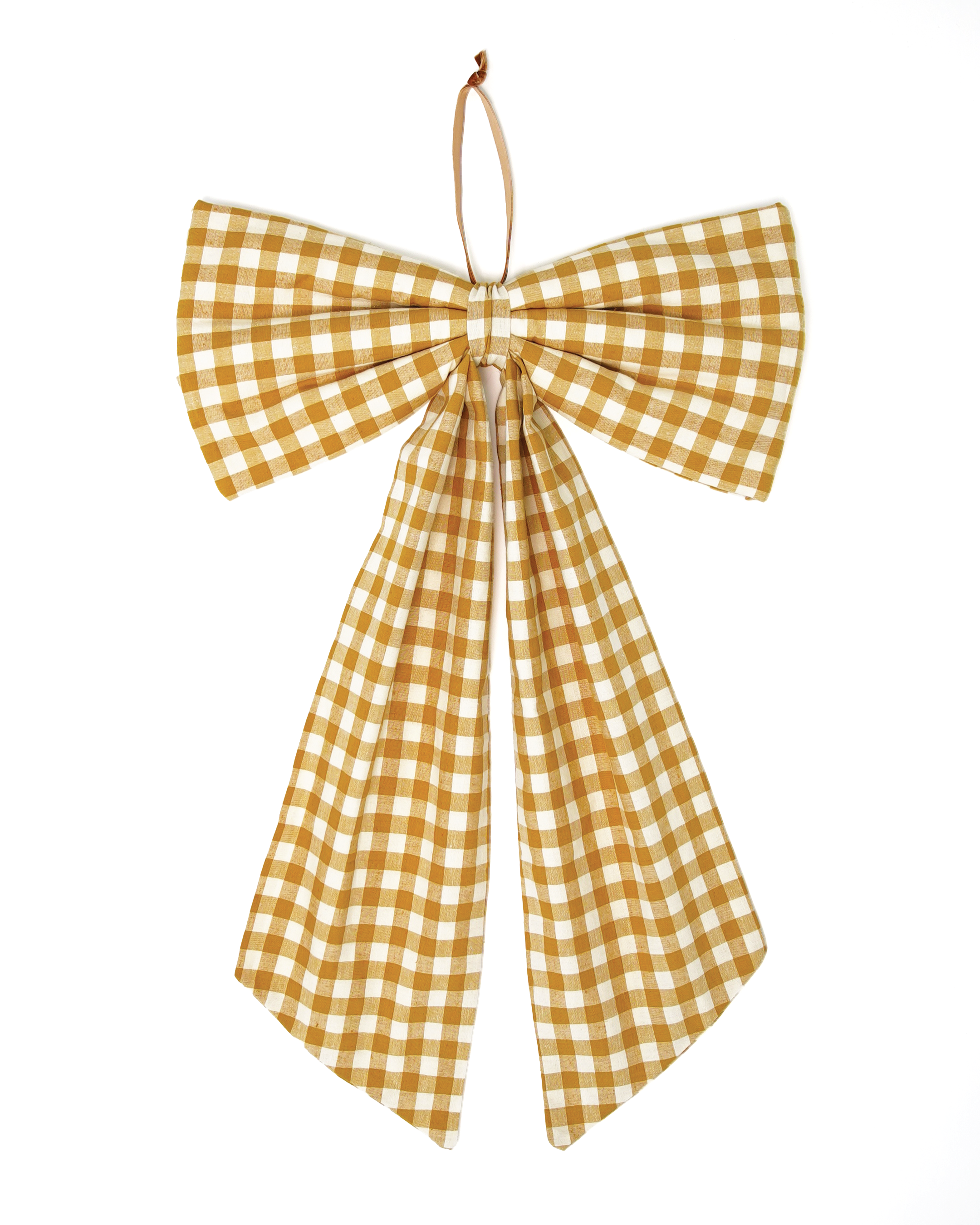 The Big Bow – Marigold Check